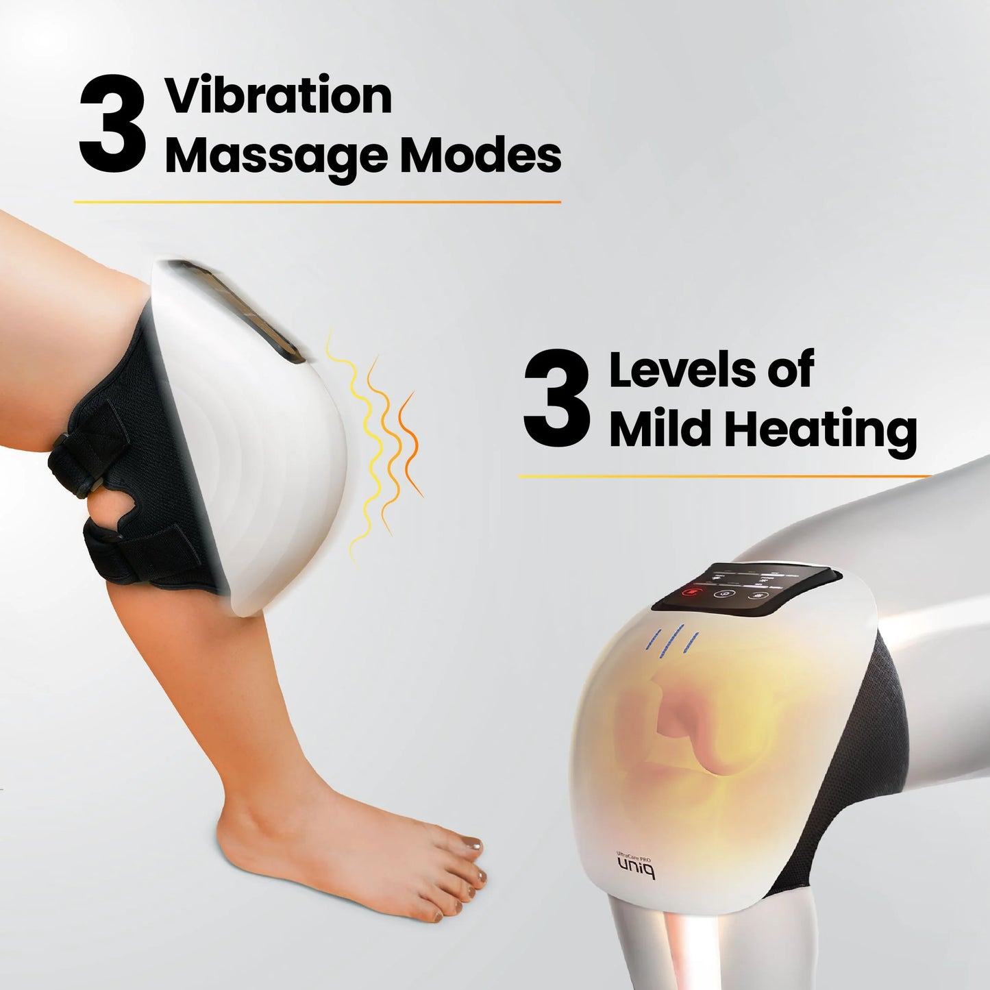Pandoras Knee Massager for Joint Pain Relief with Heat