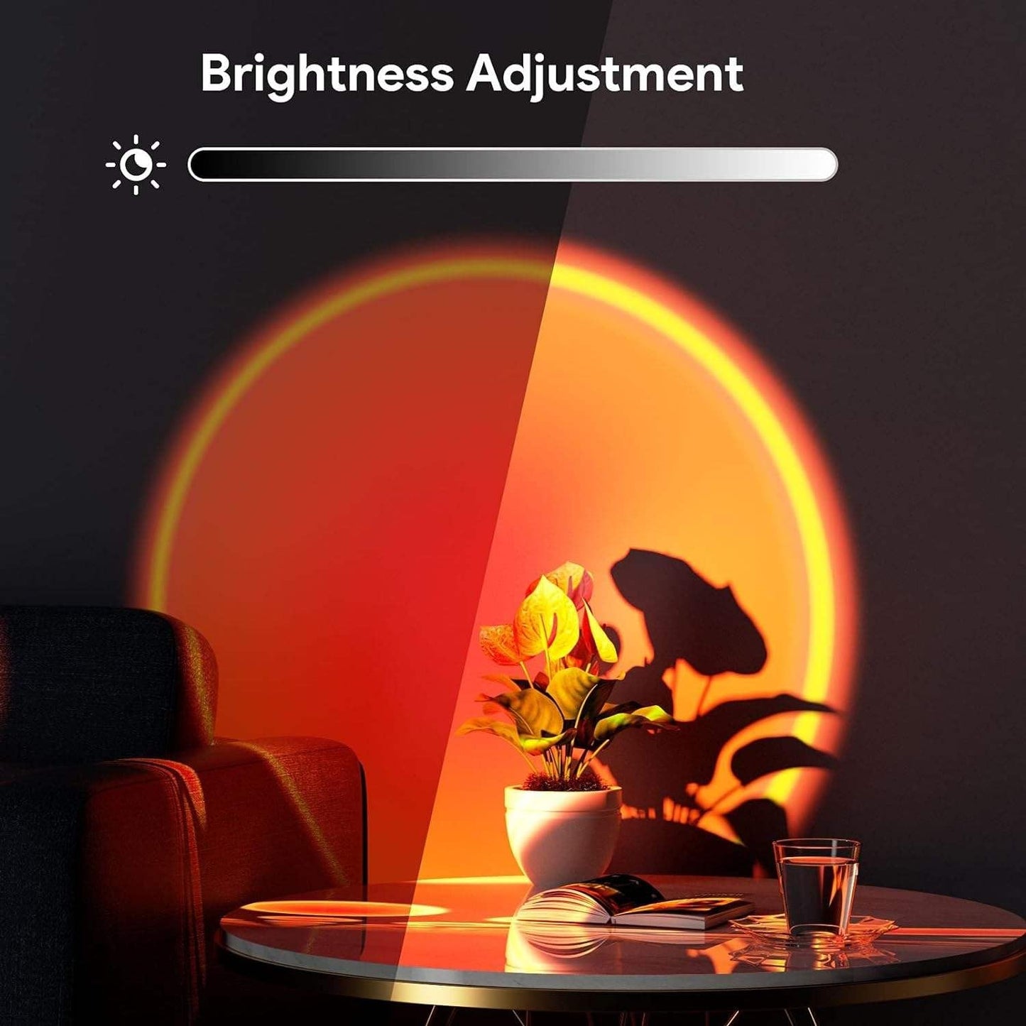Golden Hour Sunset Mood Projector