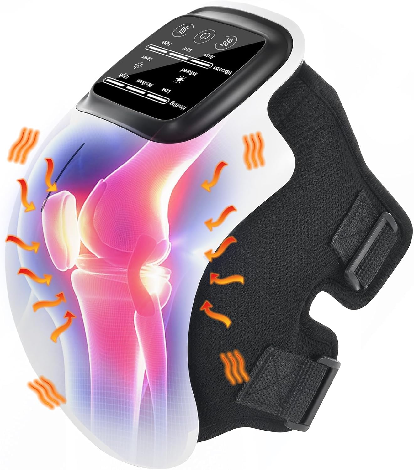 Pandoras Knee Massager for Joint Pain Relief with Heat