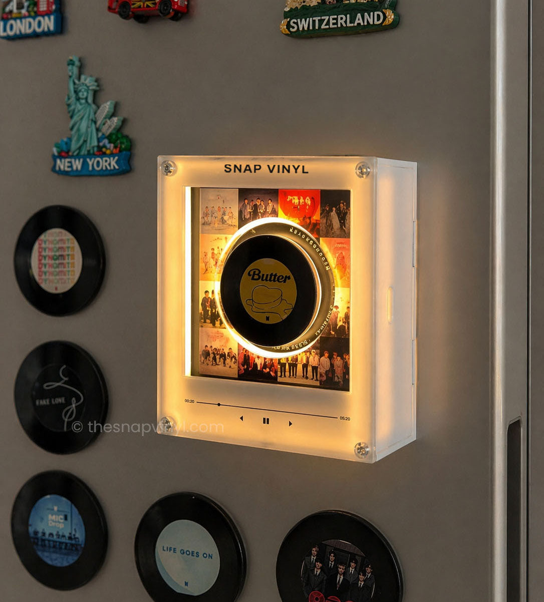 Music Box Fridge Magnet