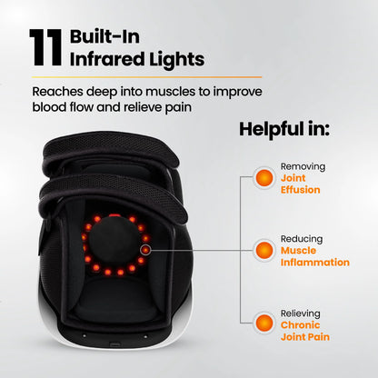 Pandoras Knee Massager for Joint Pain Relief with Heat